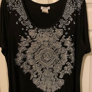 Asymmetrical tunic